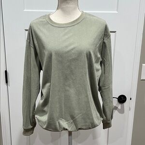 SHEIN Sage Green Sweatshirt